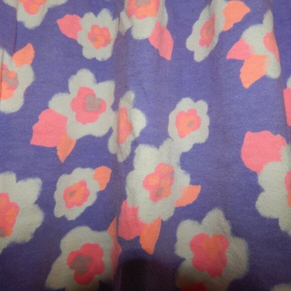 JUMPING BEANS girls size 5 100% cotton purple polka dot floral tank top - Picture 8 of 8